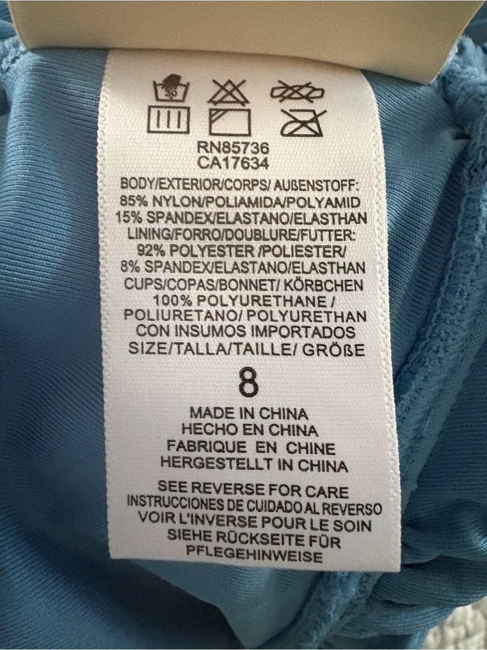 Michael Kors Sky Blue One Piece Swimsuit
NEW - Picture 9 of 9